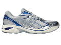 Asics gt-2160 piedmont grey deep marine running shoe with silver blue mesh upper and durable rubber sole