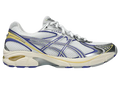 Asics GT-2160 white and blue violet running shoe with mesh upper silver accents and cushioned midsole