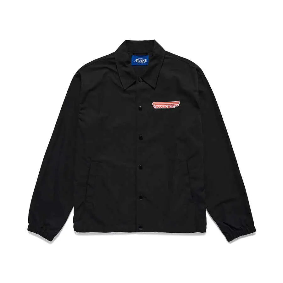 Awake NY 4-Wheeler Coaches Jacket Black - M