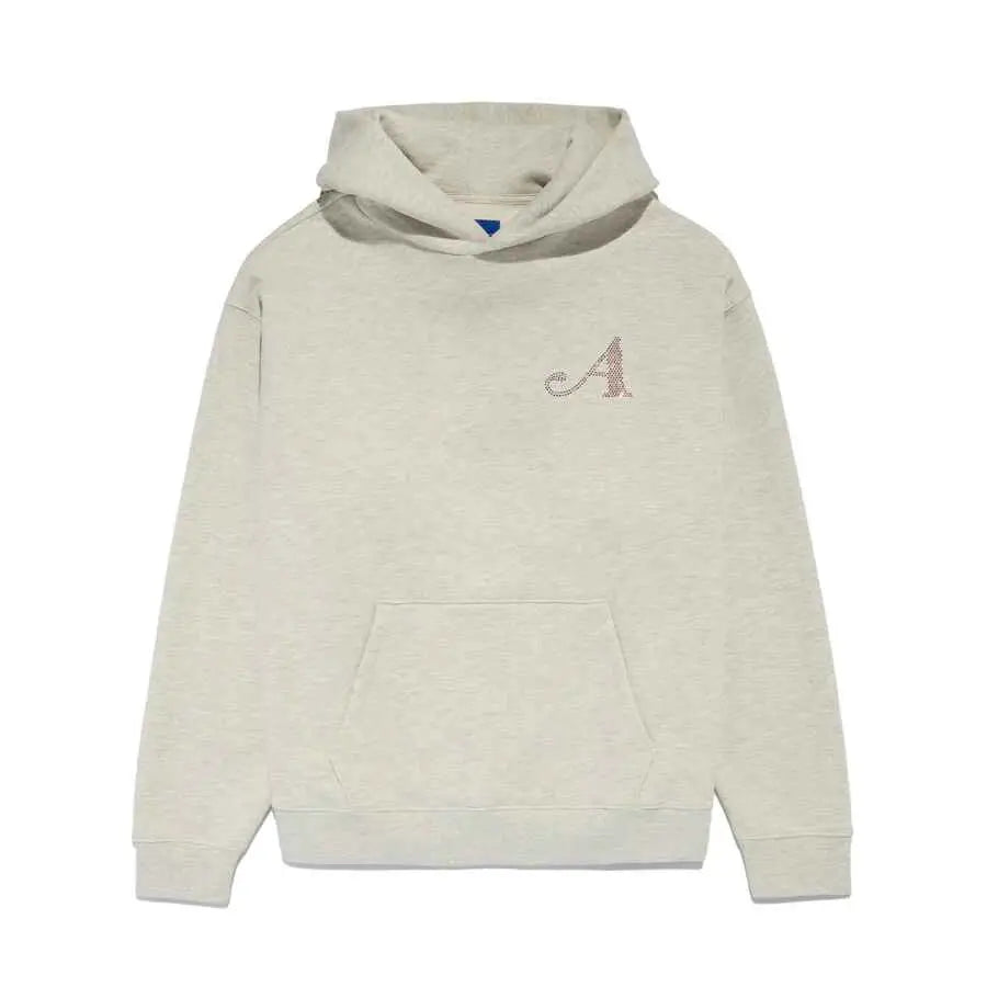 Awake NY Dice Rhinestone Hoodie Gray - L