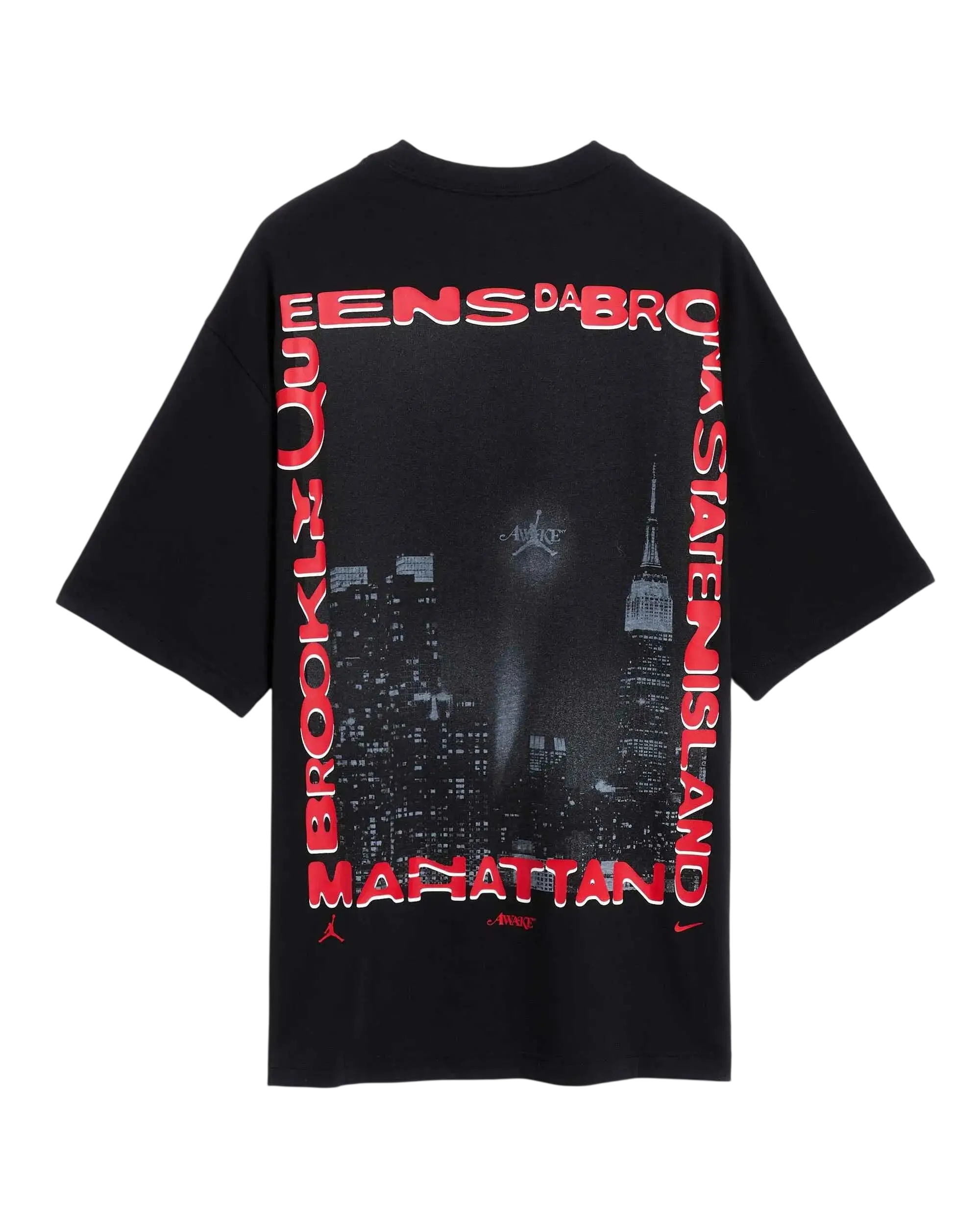 Awake NY Jordan Tee Black - M