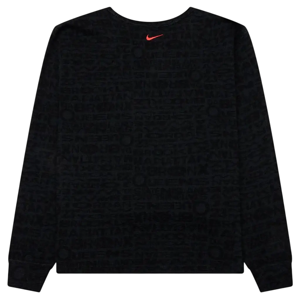 Awake NY Jordan Thermal Long Sleeve Tee Black - L