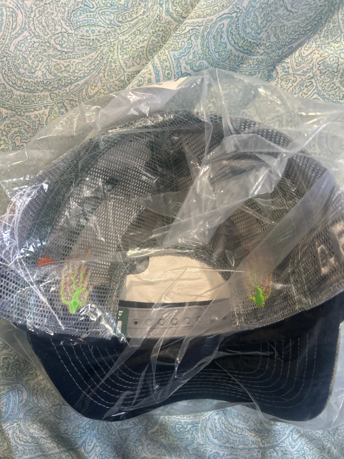 b.Eautiful Biyu Hat Peak Camo/Gray