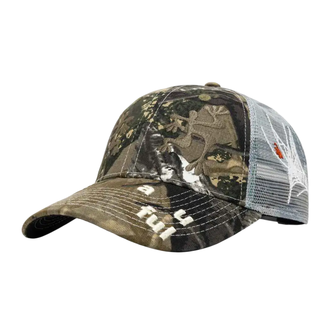 b.Eautiful Biyu Hat Peak Camo/Gray