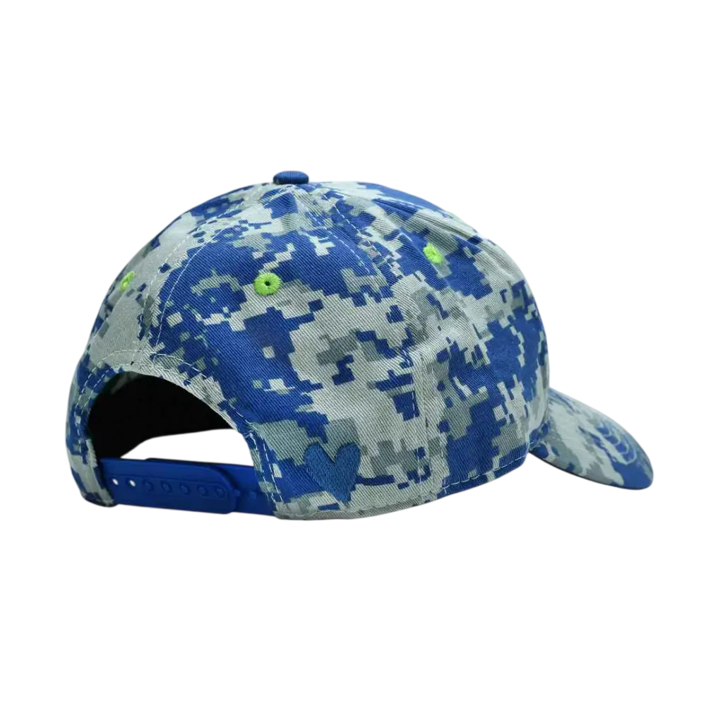 b.Eautiful Blue Digicamo Snapback