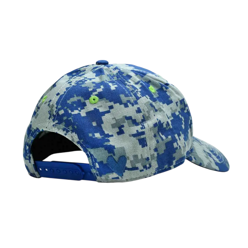 b.Eautiful Blue Digicamo Snapback