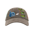 b.Eautiful Critters 6 Panel Hat Washed Brown