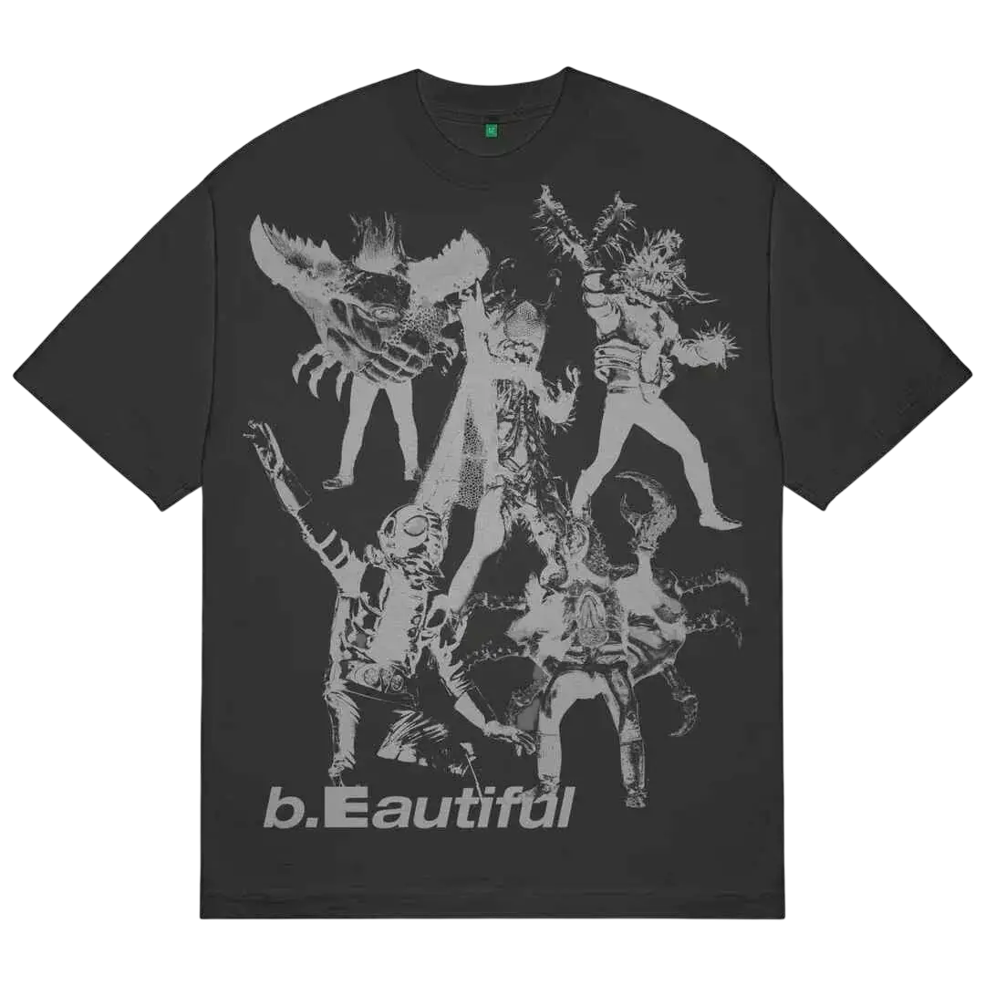 b.eautiful Hero Tee Black - XL