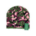 b.Eautiful Reversible Camo Beanie Purple/Green