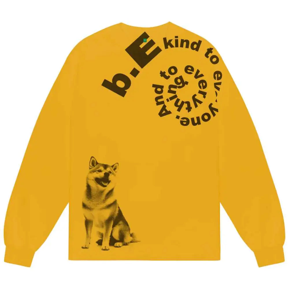 b.Eautiful Shiba Long Sleeve Gold - M
