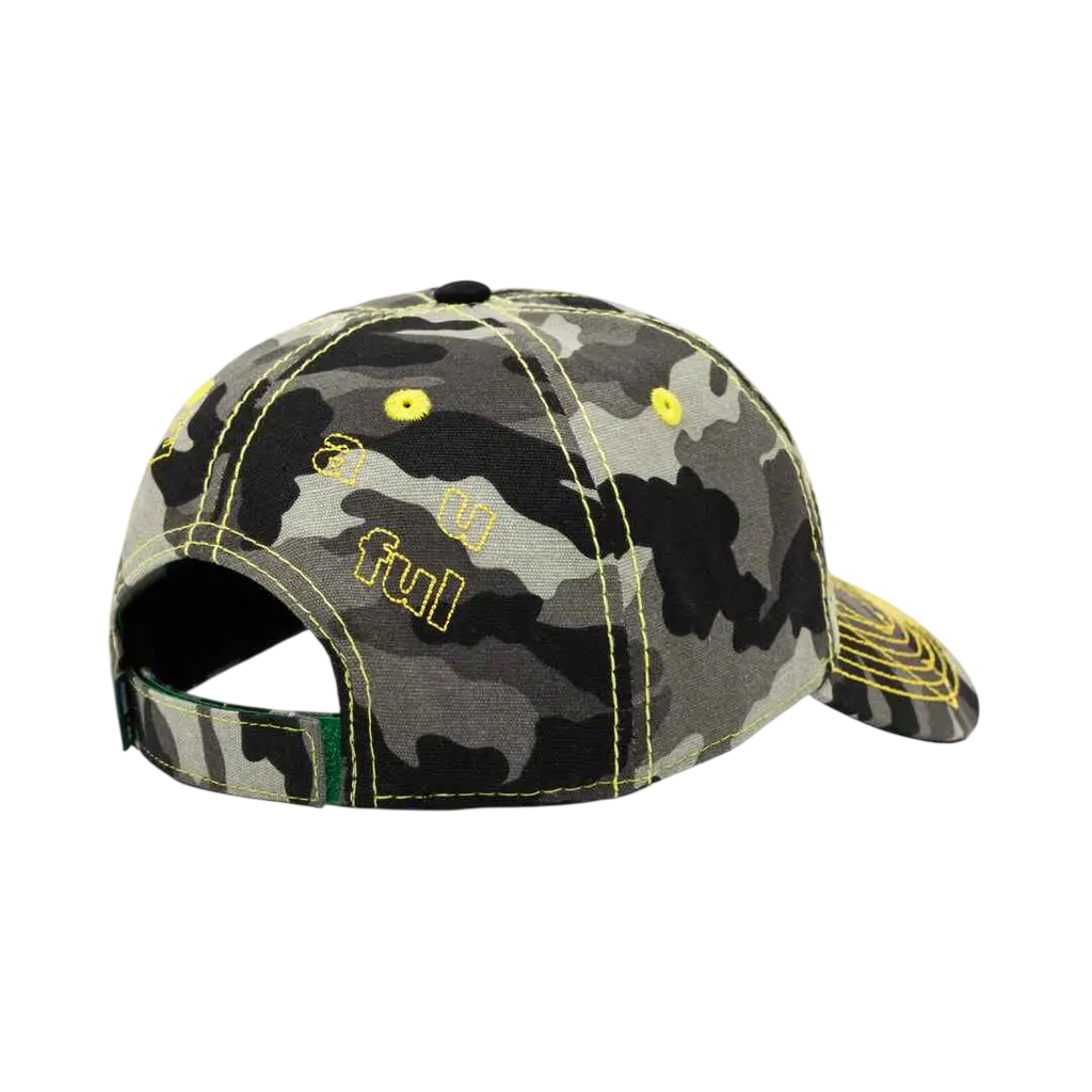 b.Eautiful Vapor 6 Panel Hat Dark Grey/Camo