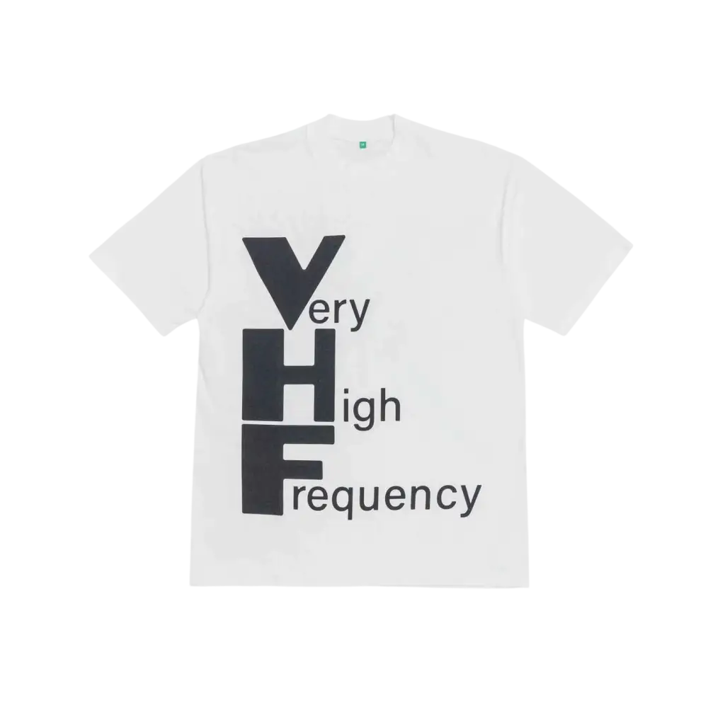 b.Eautiful Very High Frequency T-shirt White - M