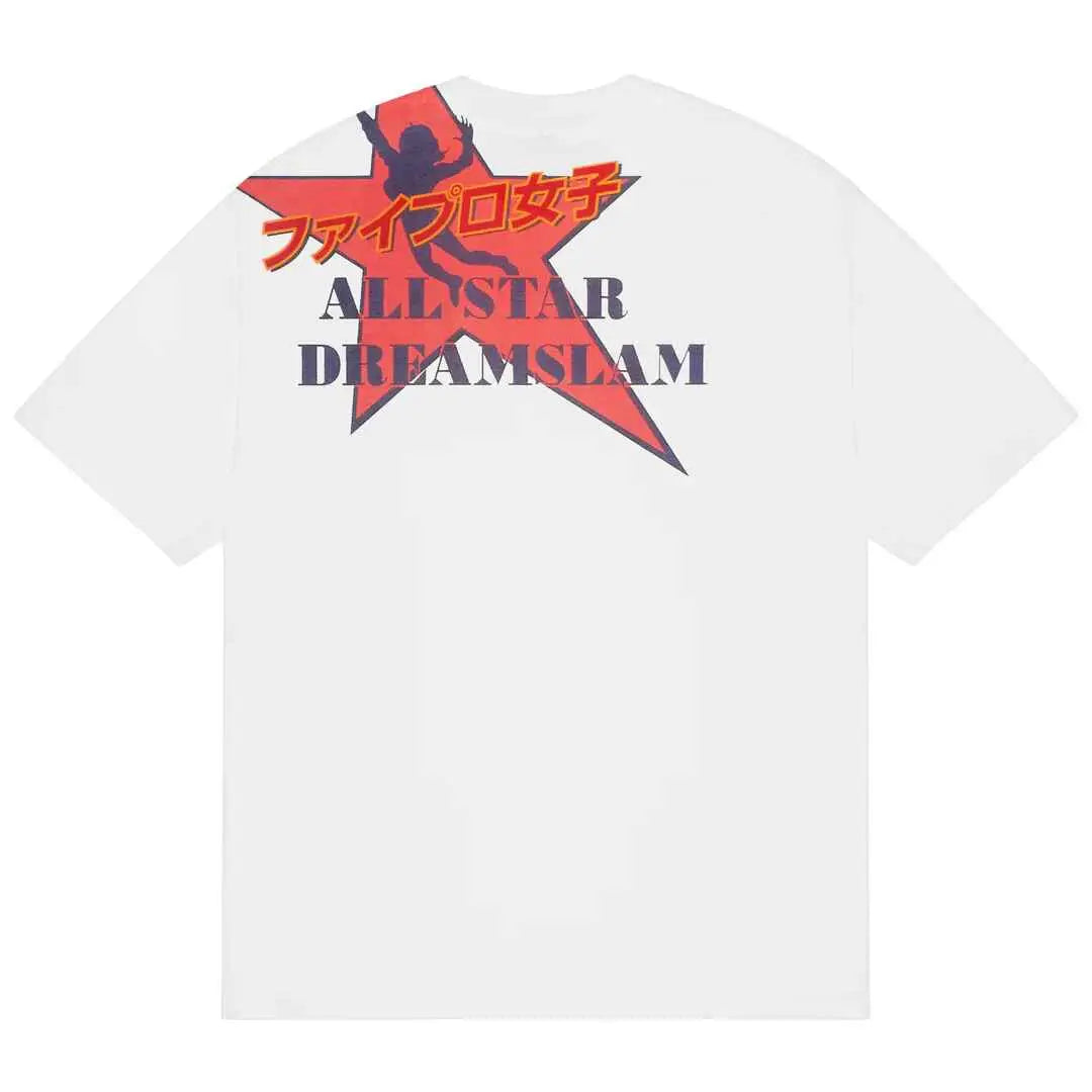 b.Eautiful Wrestling Tee White - M