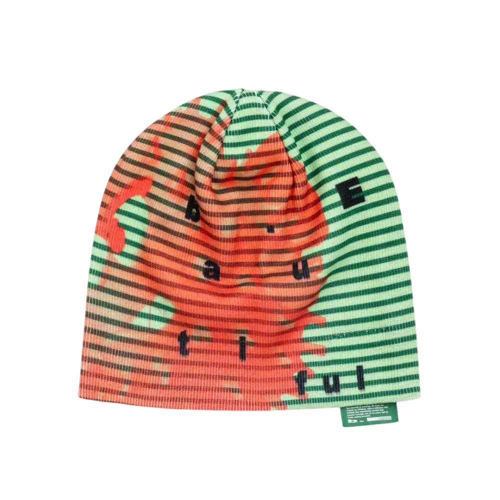 b.Eautiful x Little Tokyo Table Tennis Puffy Fish Beanie Red/Lime