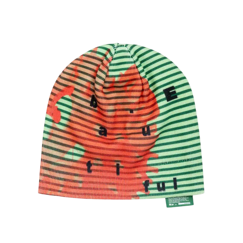 b.Eautiful x Little Tokyo Table Tennis Puffy Fish Beanie Red/Lime