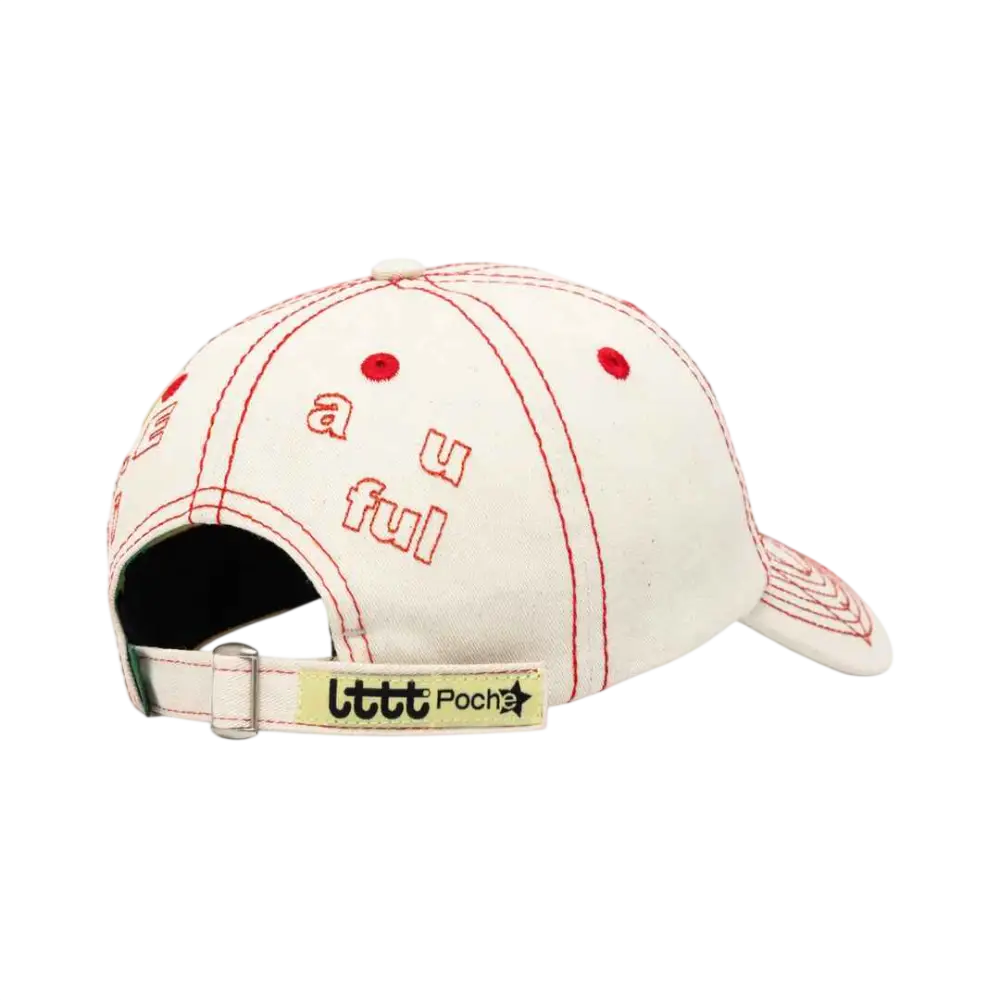 b.Eautiful x Little Tokyo Table Tennis Vapor Hat Natural/Red