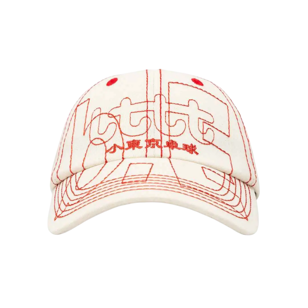 b.Eautiful x Little Tokyo Table Tennis Vapor Hat Natural/Red