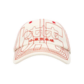 b.Eautiful x Little Tokyo Table Tennis Vapor Hat Natural/Red