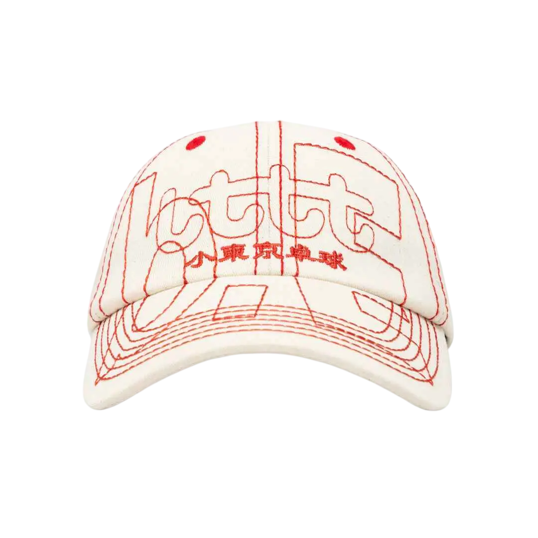 b.Eautiful x Little Tokyo Table Tennis Vapor Hat Natural/Red