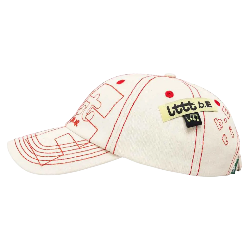 b.Eautiful x Little Tokyo Table Tennis Vapor Hat Natural/Red