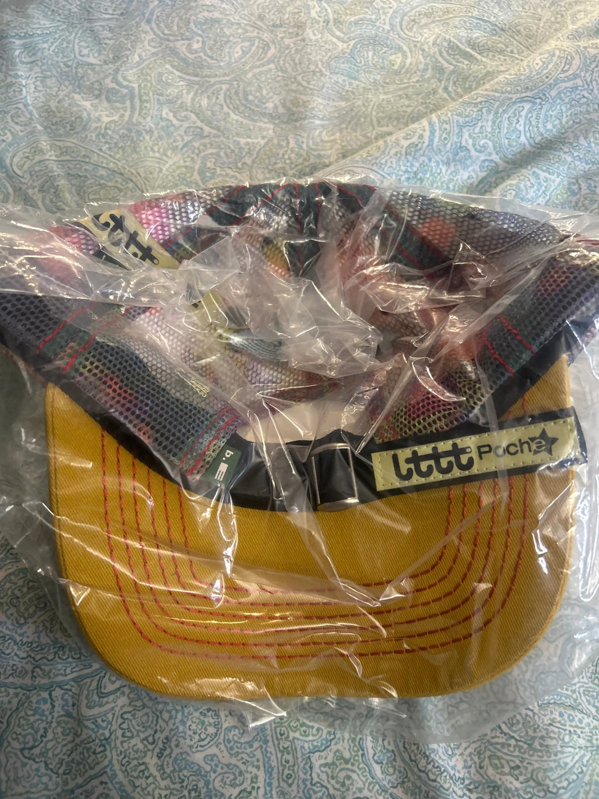 b.Eautiful x Little Tokyo Table Tennis Vapor Hat Yellow Mesh