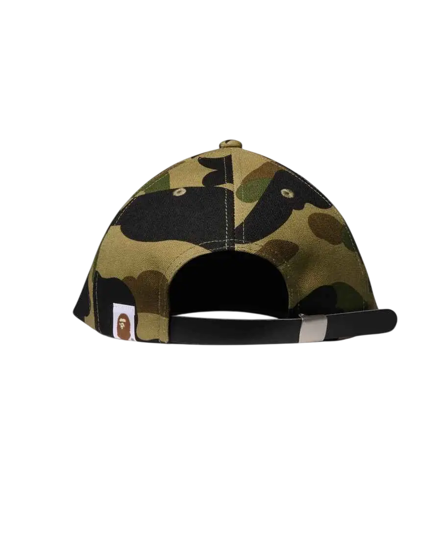 BAPE 1st Camo Cap Snapback Green Camo