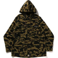 Bape 1st Camo Mask Hoodie Shirt Green - M