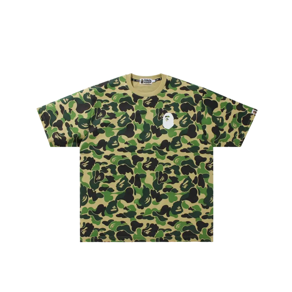 Bape Big Head ABC Camo Tee - M