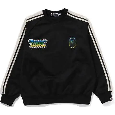Bape Lux Sport Pattern Jacquard Crewneck Black - M