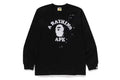 Bape x JV College Long Sleeve T-Shirt Black