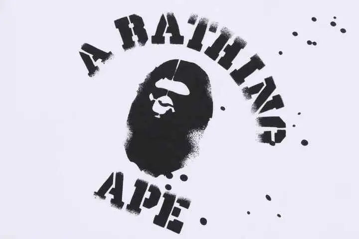 Bape x JV College Long Sleeve T-Shirt White