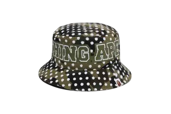 Bape x JV Mesh Camo Camo Bucket Hat