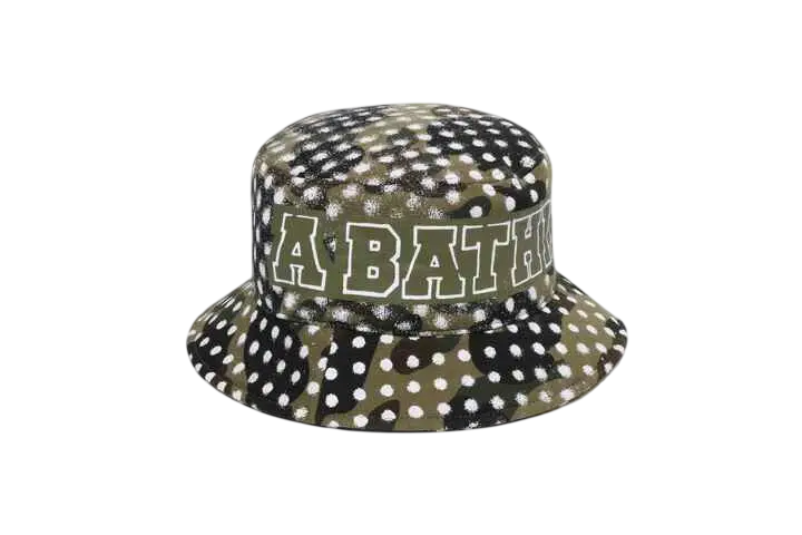 Bape x JV Mesh Camo Camo Bucket Hat