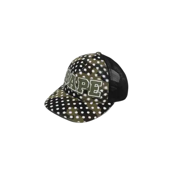 Bape x JV Mesh Camo Snapback