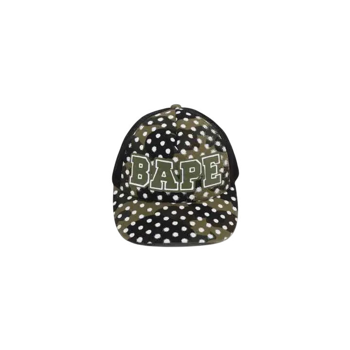 Bape x JV Mesh Camo Snapback