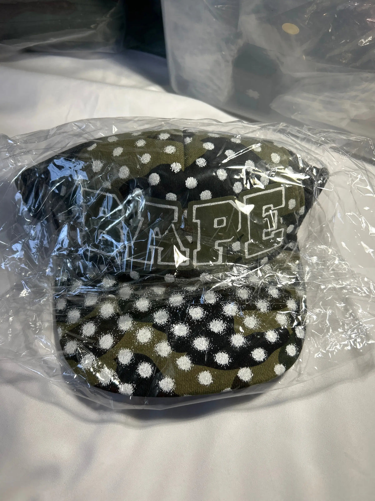 Bape x JV Mesh Camo Snapback