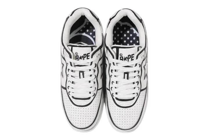 Bape x JV Roadsta White/Black
