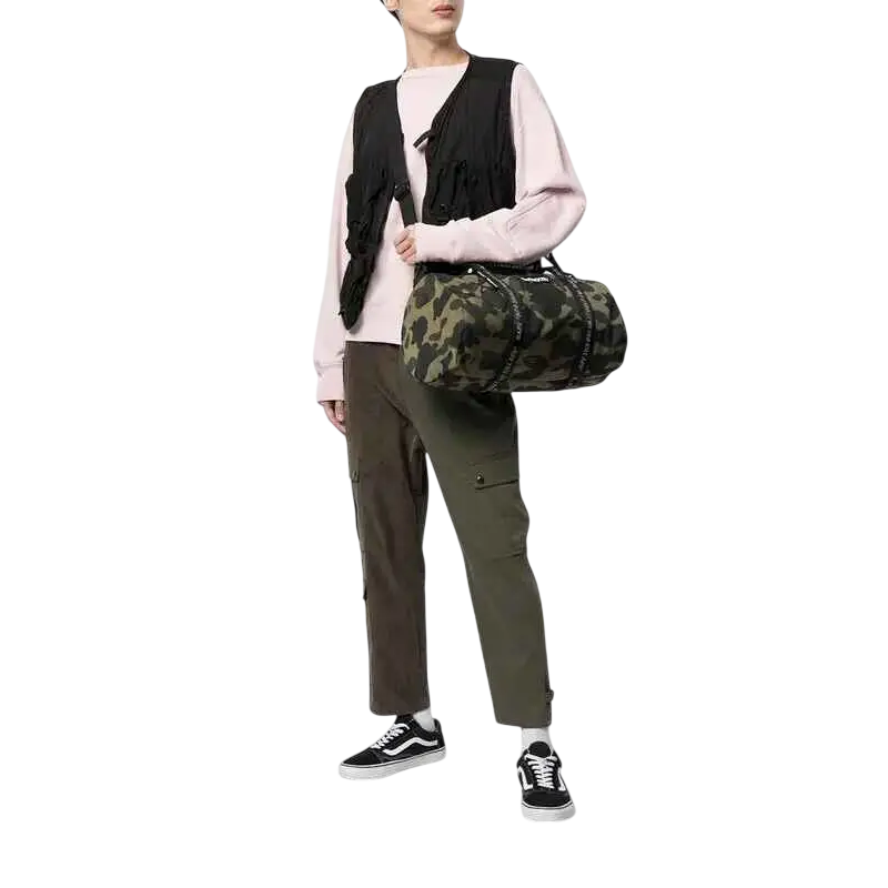 BAPE x Outdoor Products 1st Camo Duffel Bag Green