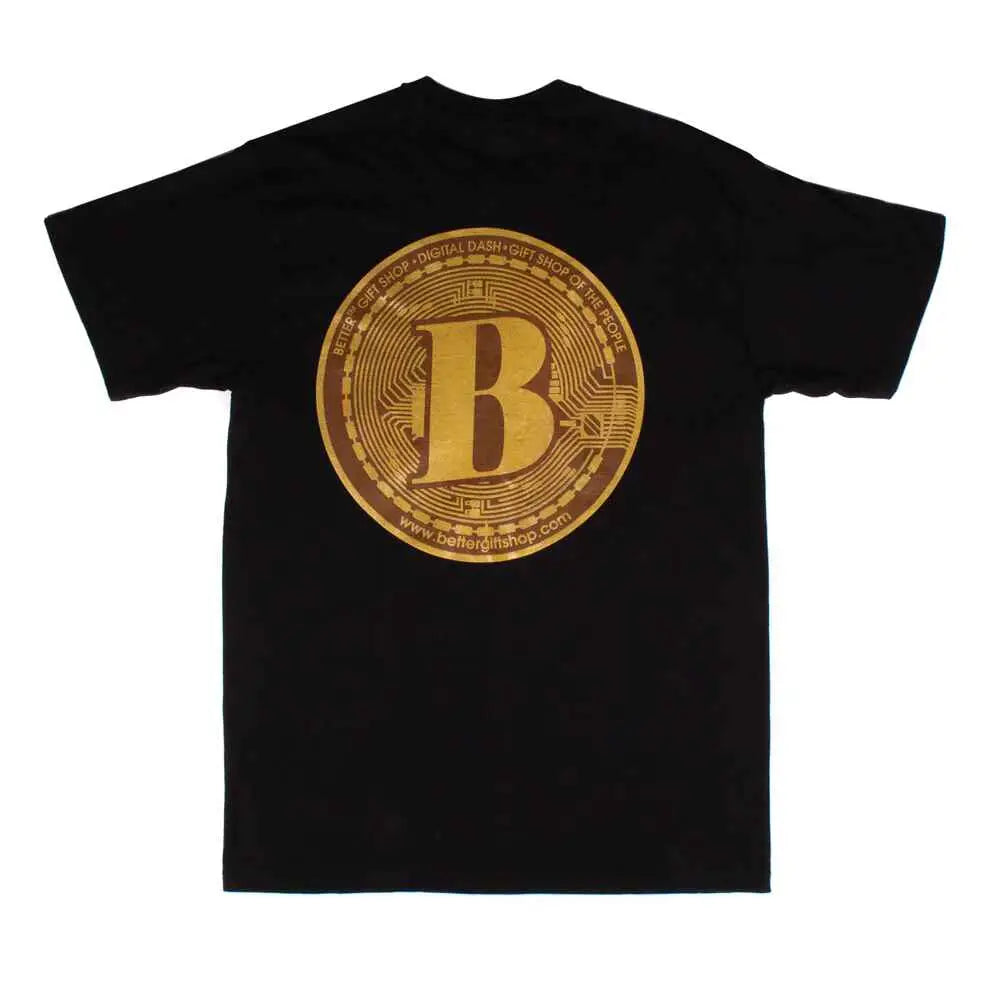 Better Gift Shop Crypto T-Shirt Black - M