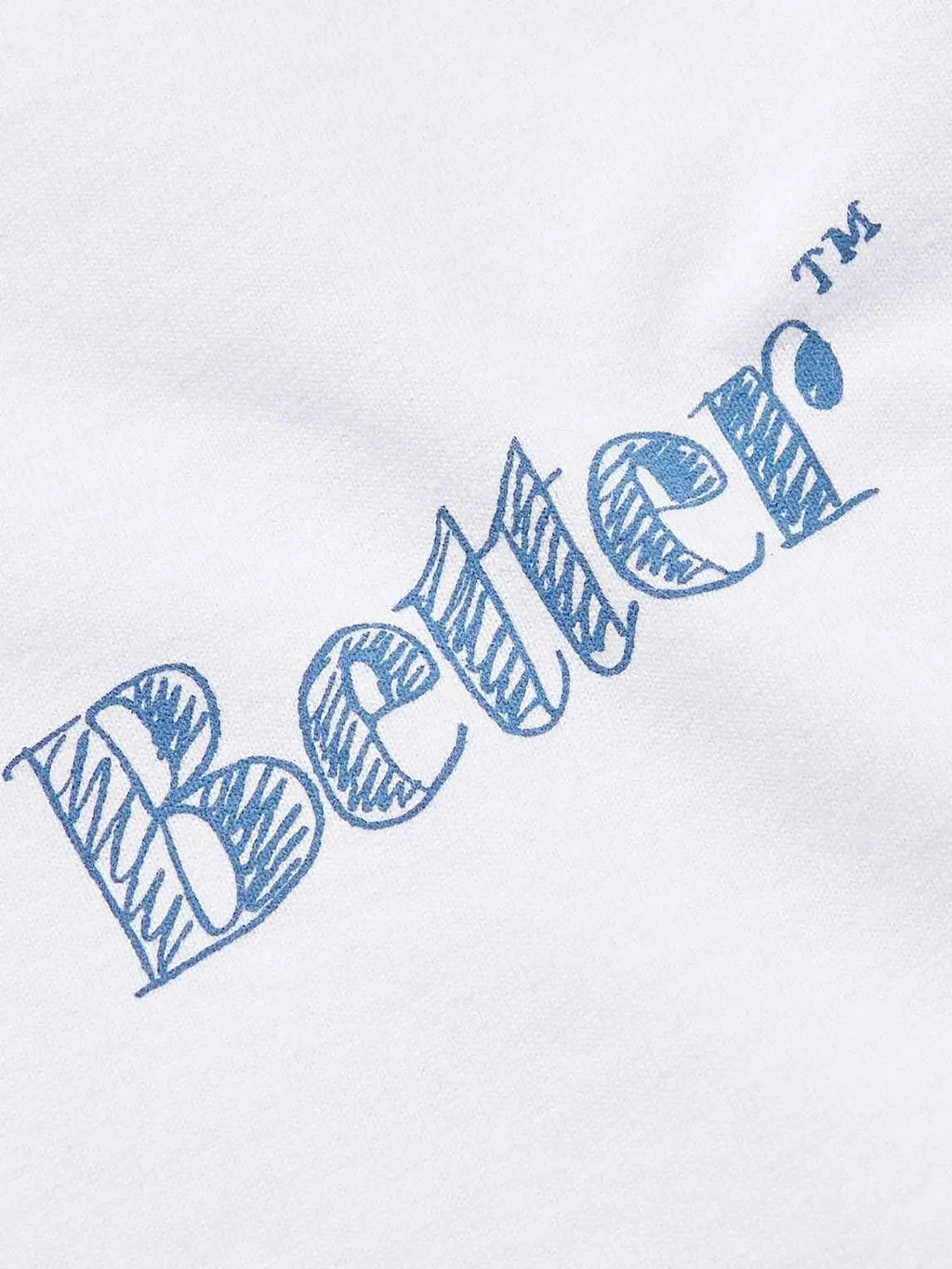 Better Gift Shop Scribble Logo T-Shirt White - L