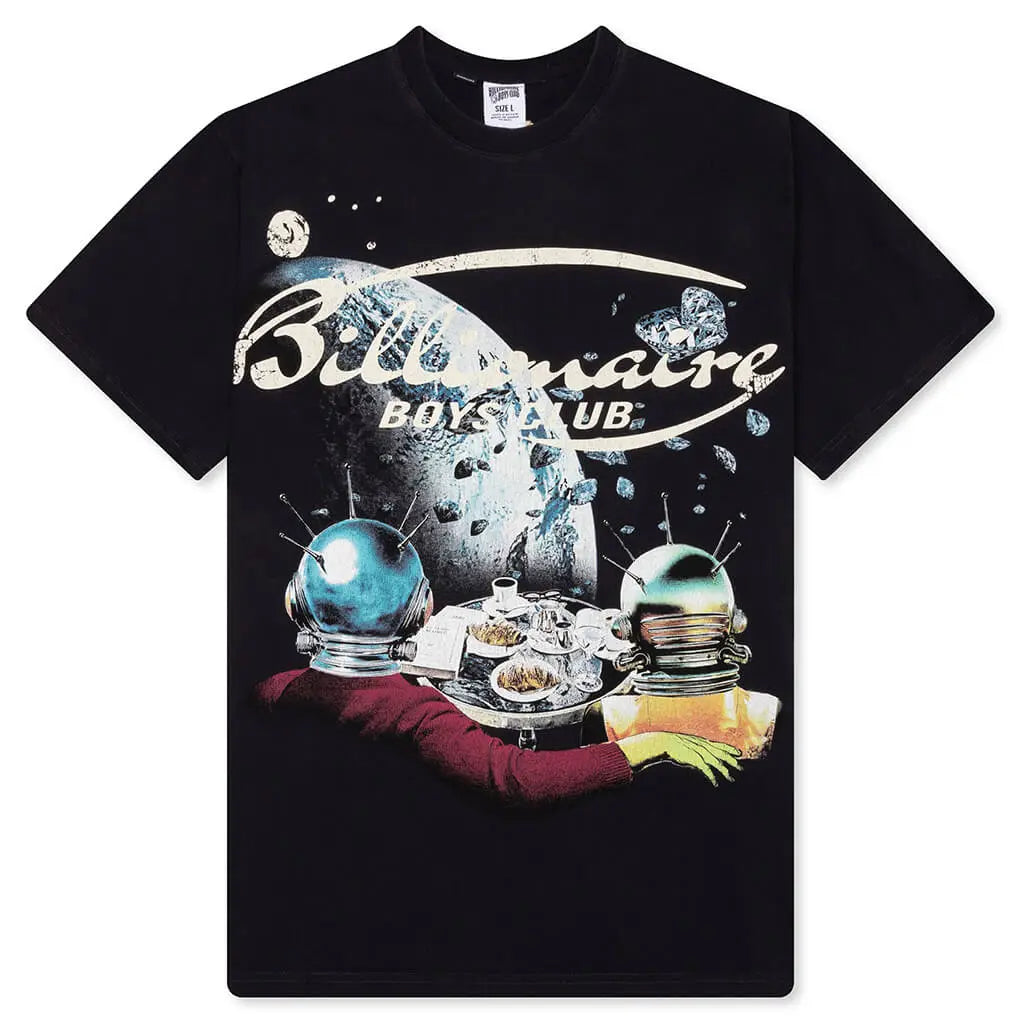 Billionaire Boys Club Astroids Short Sleeve Knit Tee Black - M - T-Shirts