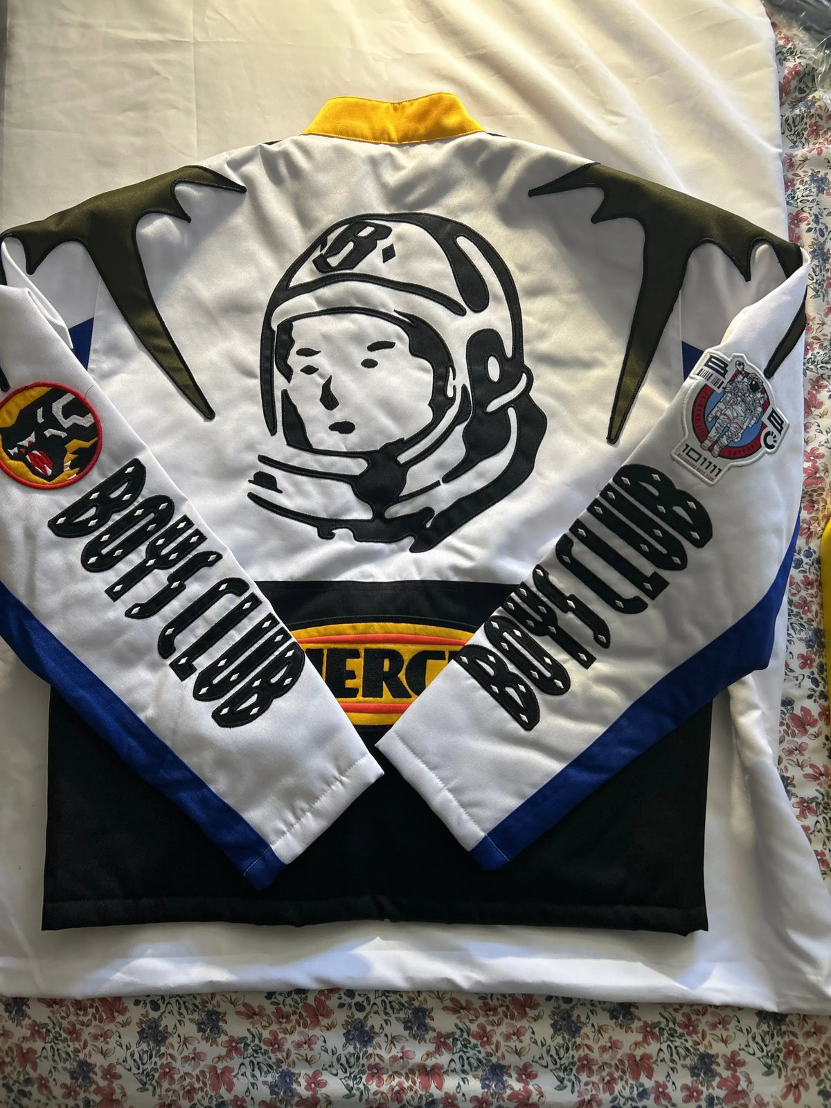 Billionaire Boys Club Mercer Moto Jacket White Medium