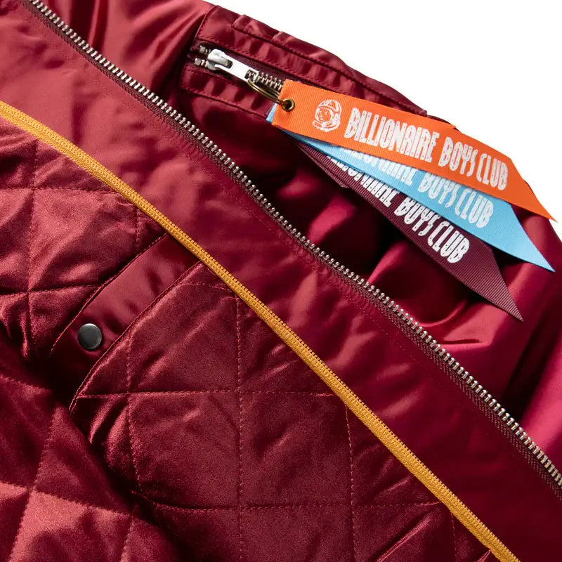 Billionaire Boys Club Space Suite Bomber Jacket Rhododendron - Jackets
