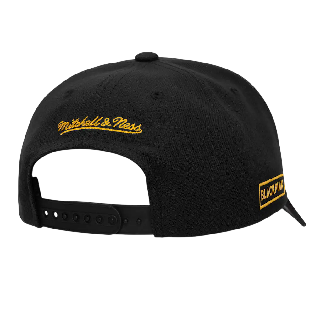 Blackpink x LA Lakers Mitchell and Ness Snapback Black - One size