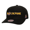 Blackpink x LA Lakers Mitchell and Ness Snapback Black - One size