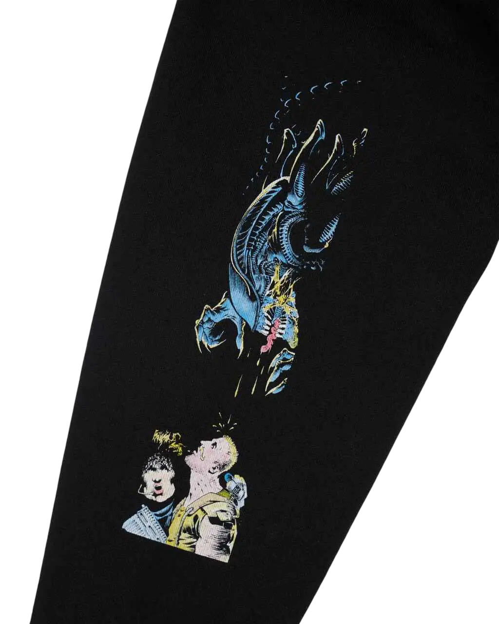 Brain Dead Aliens Hoodie Black - M