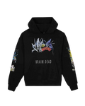 Brain Dead Aliens Hoodie Black - M