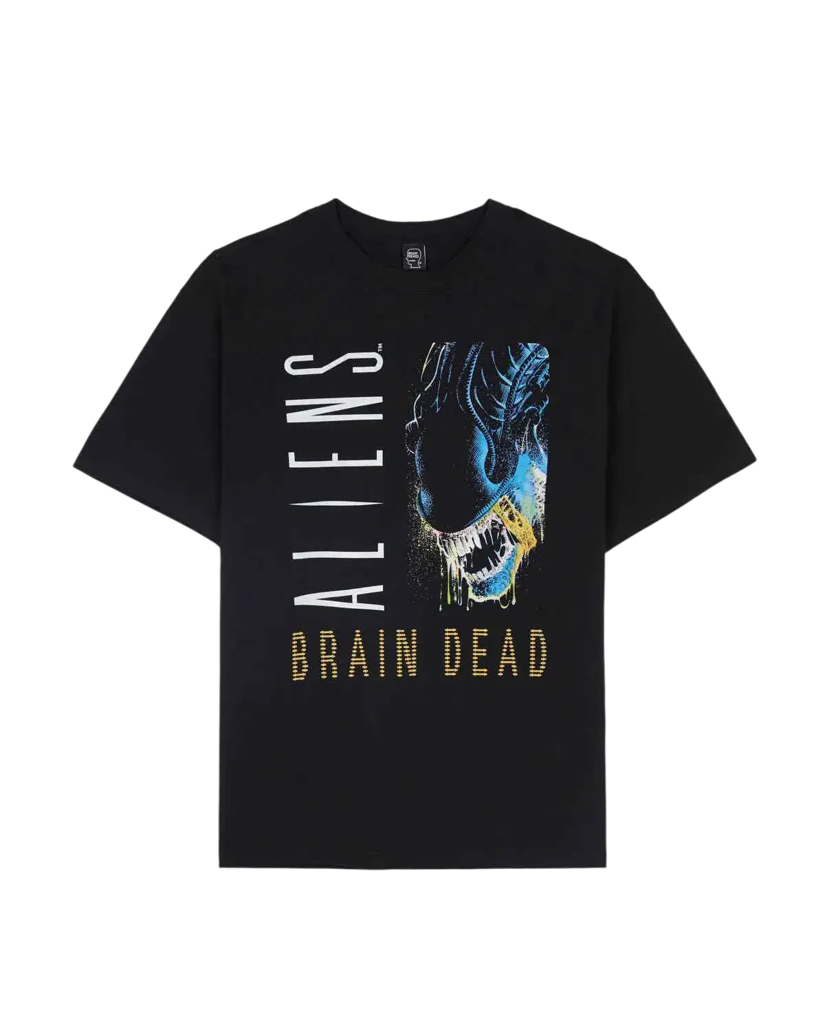 Brain Dead Aliens Tee Black - M