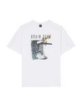 Brain Dead Aliens Tee White - M