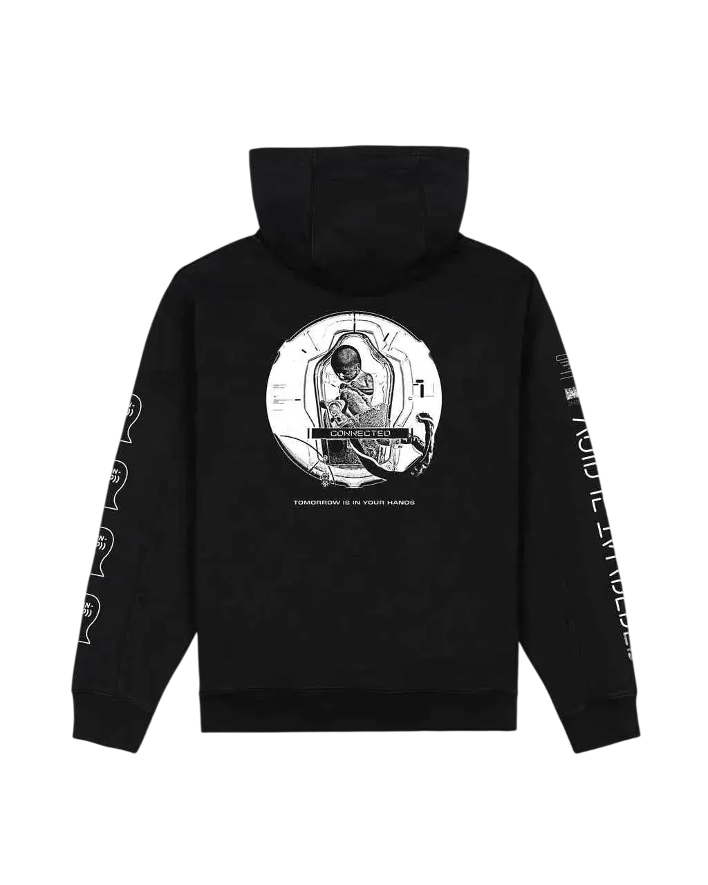 Brain Dead Death Stranding Hoodie Black - M